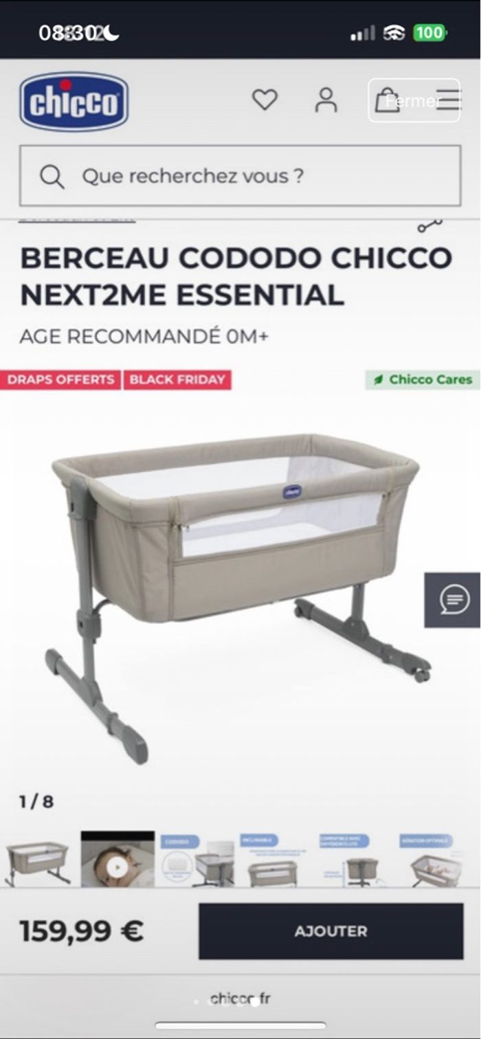 Cododo Chicco quasi neuf - photo numéro 5