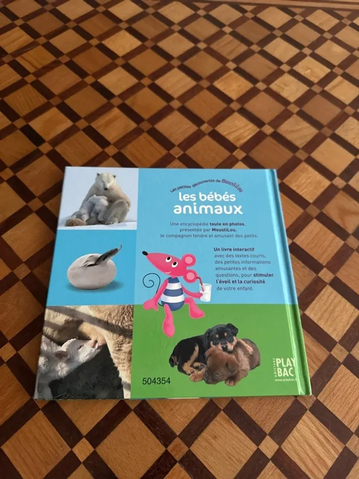 Livre cartonné Les bébés animaux - photo numéro 2