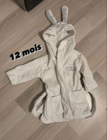 Peignoir de bain / Serviette 12 mois