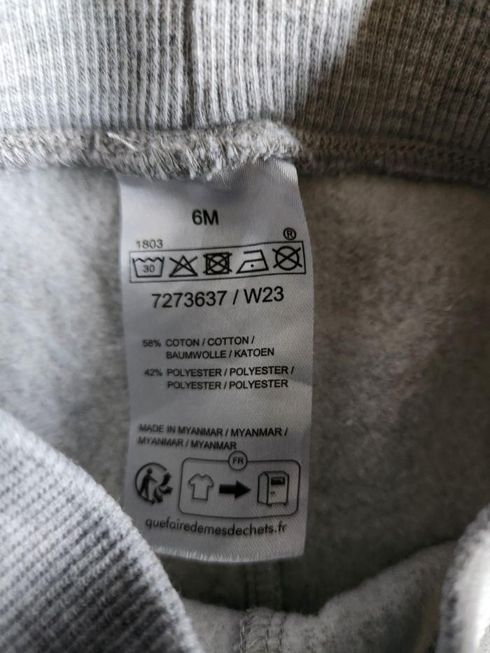 Ensemble Sweat-shirt/ Jogging dinosaure 6 mois - photo numéro 6