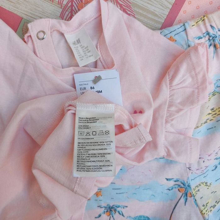 Adorable ensemble neuf 12 18 mois - photo numéro 3