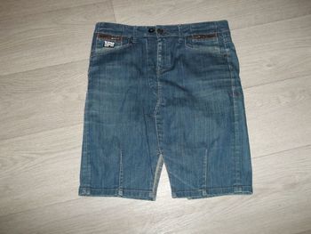 Jupe G-STAR  jean bleu moyen multipoches taille 38 TBE
