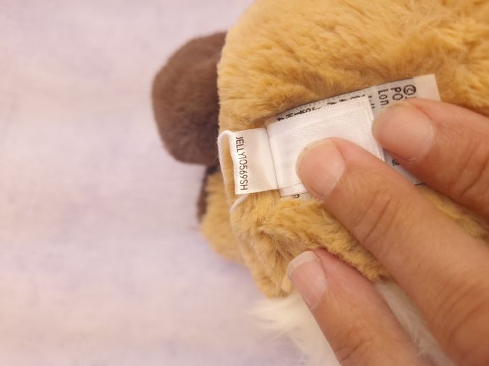 Bashful Patchwork Brown Bunny Jellycat retired lapin original medium BAS3PWB Nwt - photo numéro 6