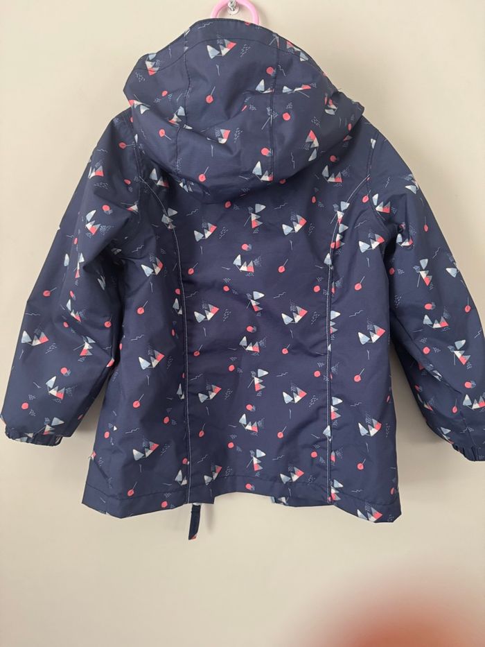 👚K-way - bleu - fille - 3-4 ans- 96-102cm - quechua - très bon état - photo numéro 8