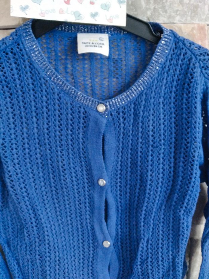 Gilet ajouré fin - photo numéro 2