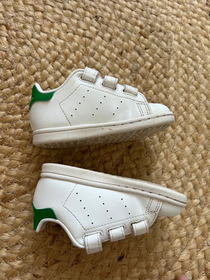 Chaussures bébé Stan smith adidas - photo numéro 5