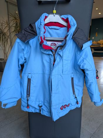Veste ski poivre blanc 3 ans