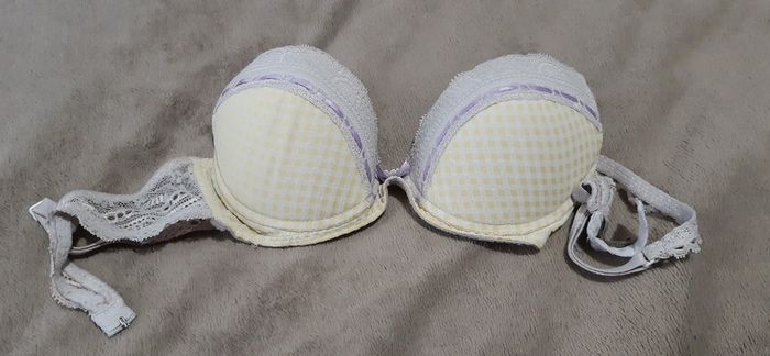 Soutien gorge jaune et lavande