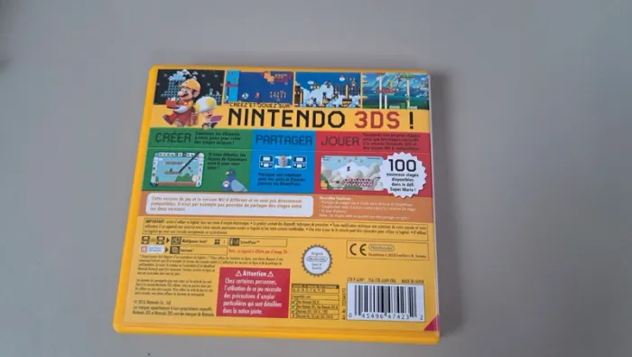 Jeu "super Mario Maker" 3DS - photo numéro 4