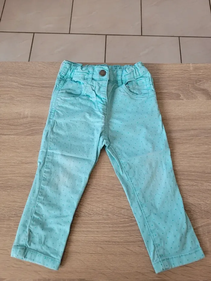 Lot de 3 pantalons fille en 18 mois - photo numéro 10