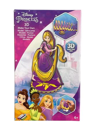 Silhouette 3D Disney Princess Raiponce neuf