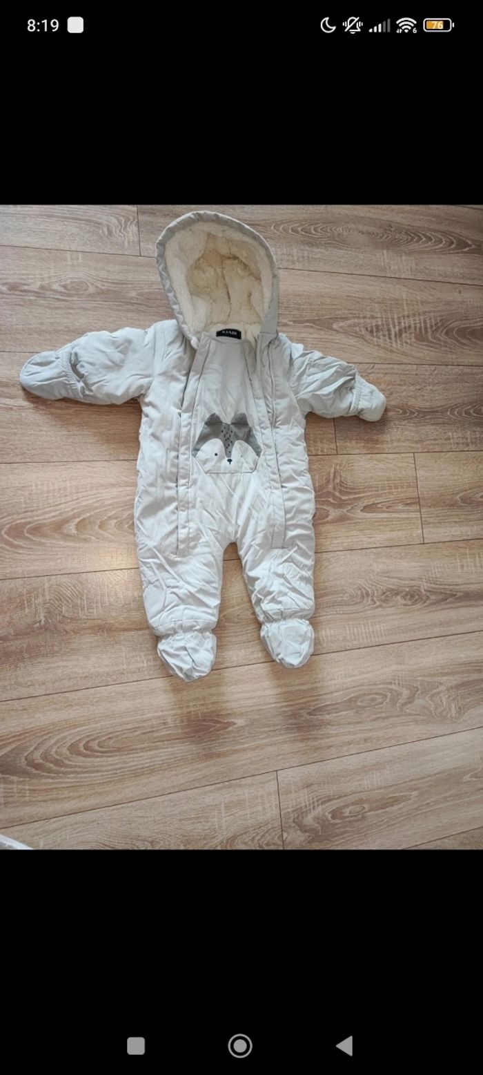 Combinaison mixte bébé