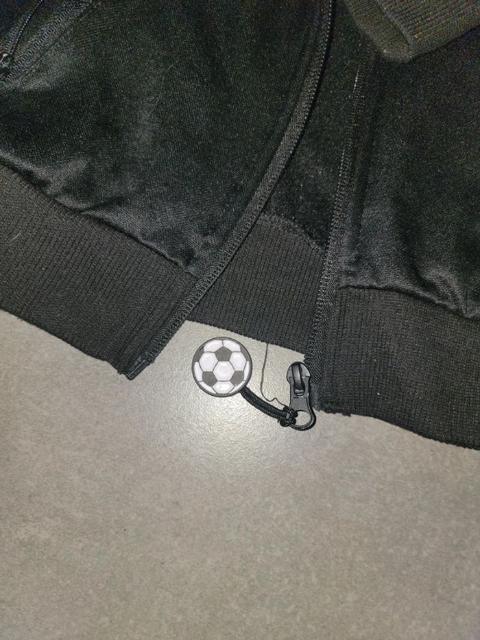 Veste noir foot 6 ans - photo numéro 3