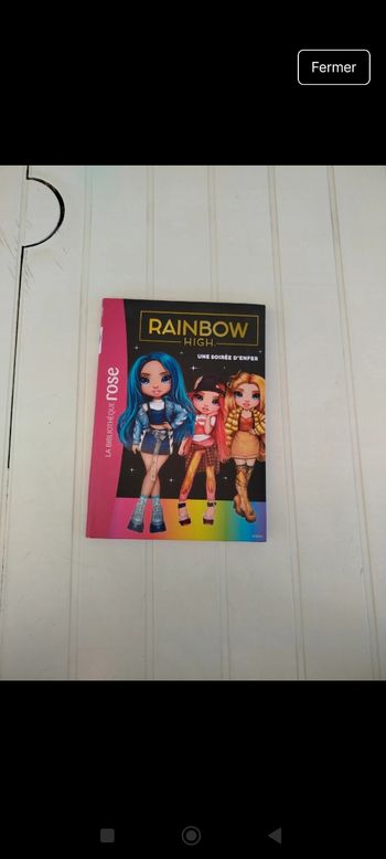 Livre rainbow high