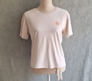 T-shirt rose pâle Gémo 16 ans