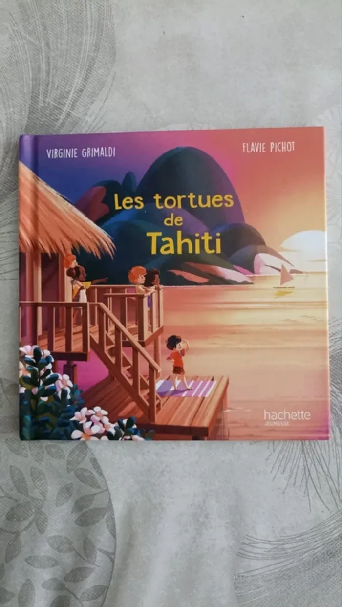 livre Mcdonald's Les tortues de Tahiti Collection Merveilles de France