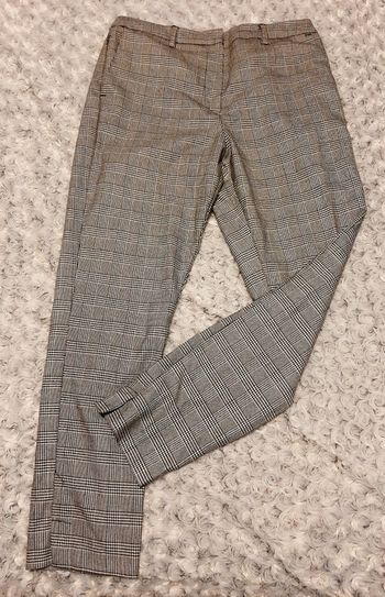 Pantalon tailleur à carreaux