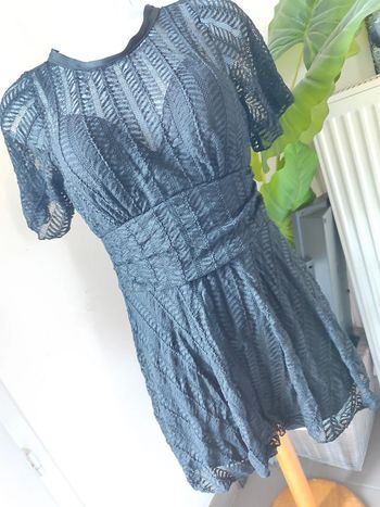 Maillot de bain robe dentelle