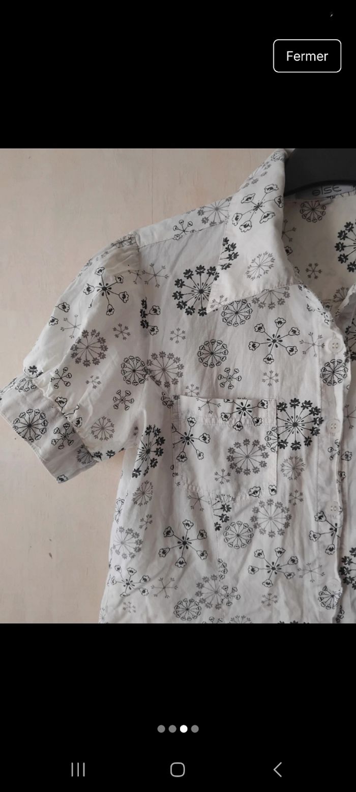 Chemise imprimé taille 38 - photo numéro 3