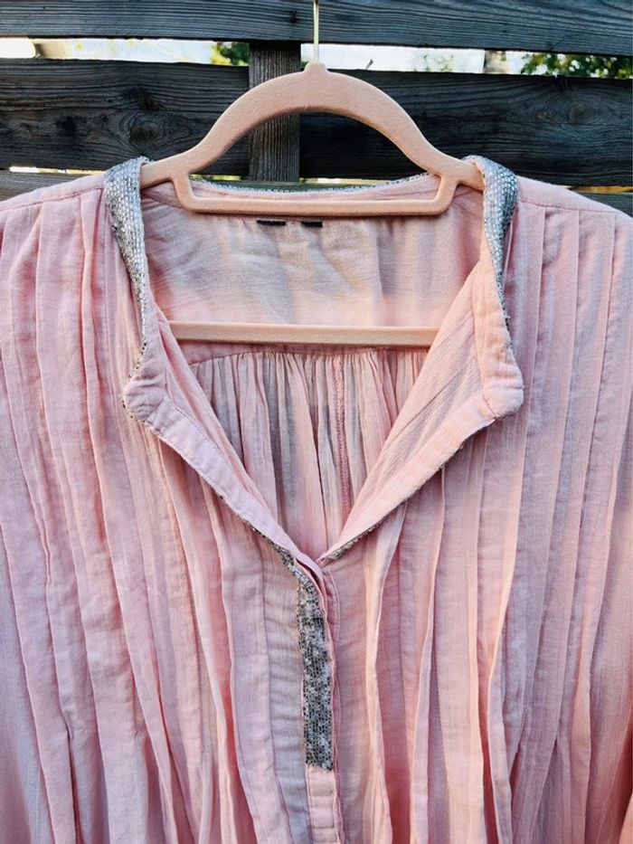Blouse à col paillette- Taille 42 - photo numéro 6