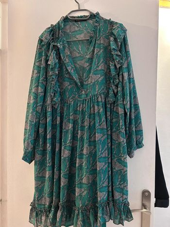 Robe ample taille L vert