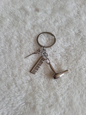 Porte clef du coiffeur trio