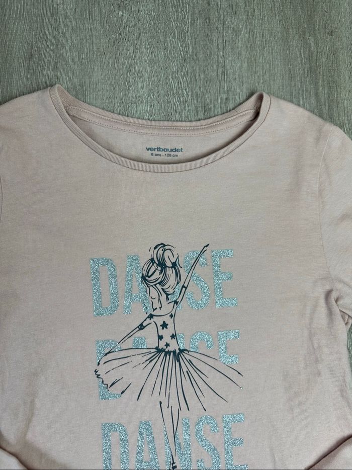 T-shirt ML danse- Taille 8 ans - photo numéro 5