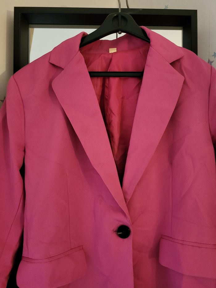 Blazer rose - photo numéro 3