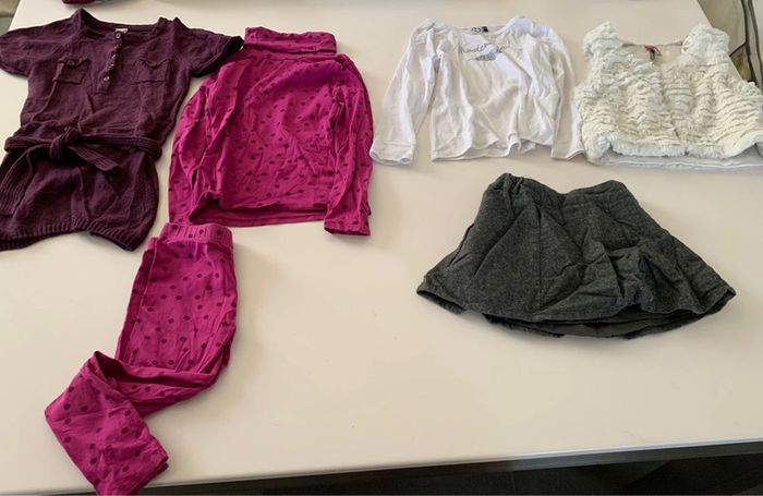 Lot deux tenues hiver 4 ans