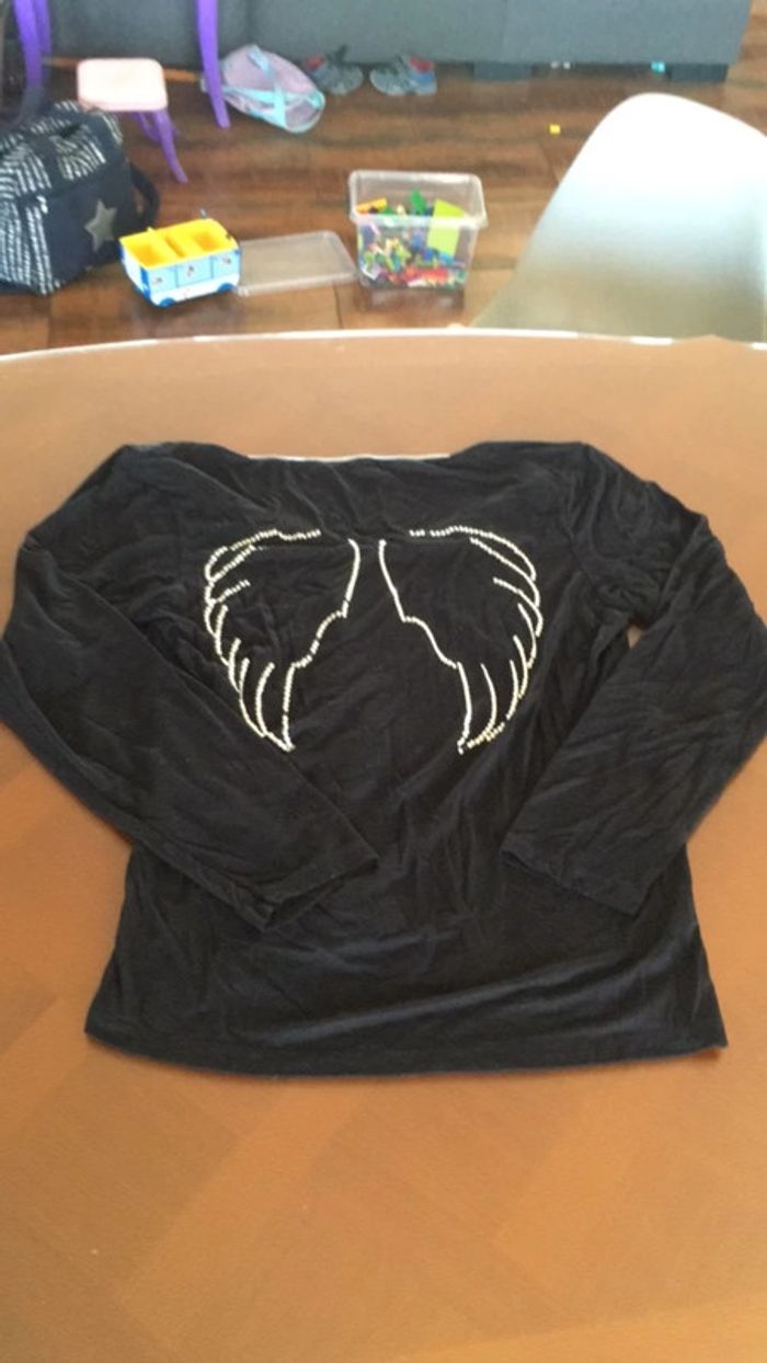 Teeshirt manche longue Ici et maintenant - photo numéro 5
