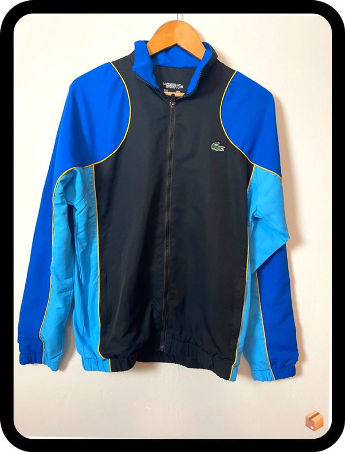 Veste Lacoste – Noir et Bleu – Homme – Taille L