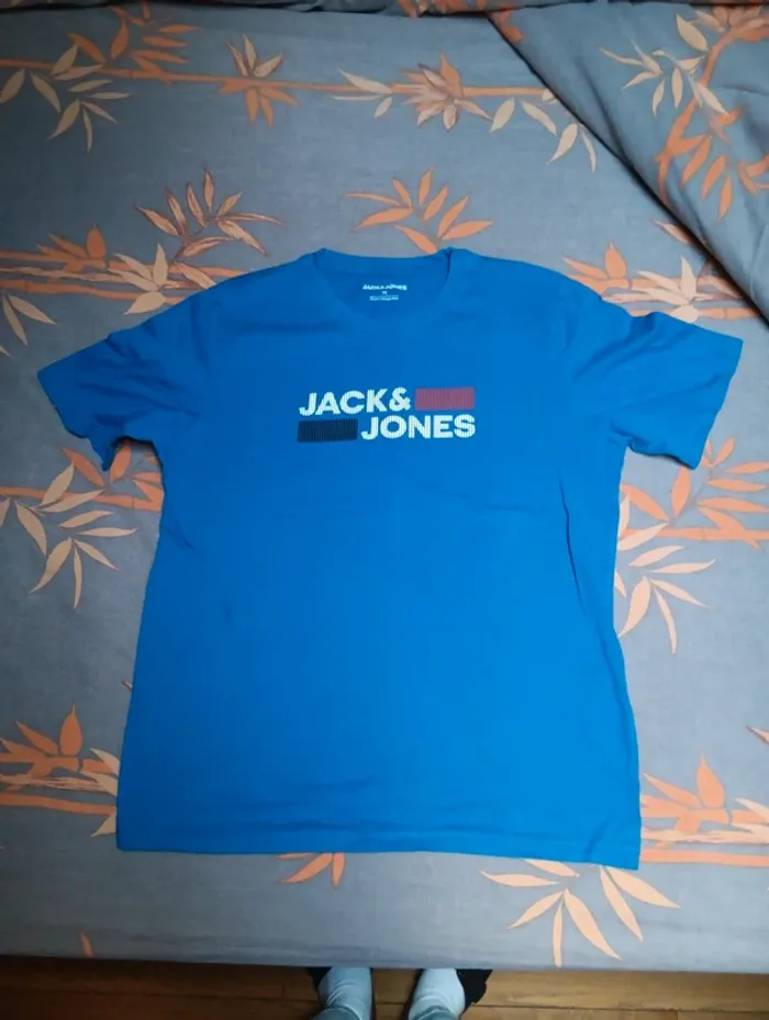 T-shirt bleu Jack&Jones