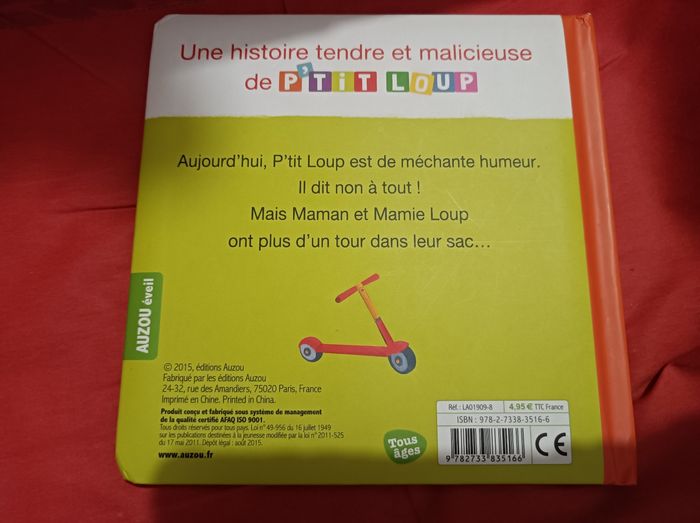 Livre p'tit loup dit toujours non - photo numéro 2