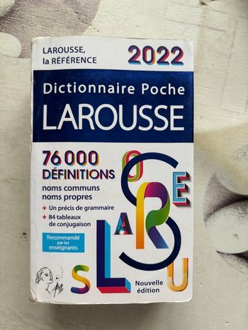 Dictionnaire de poche Larousse