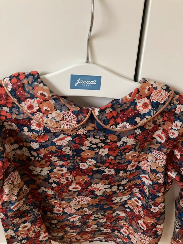 Blouse en Liberty Thorpe avec pince Aline et ses bobines - photo numéro 7