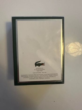 Parfum lascoste 100ml neuf 