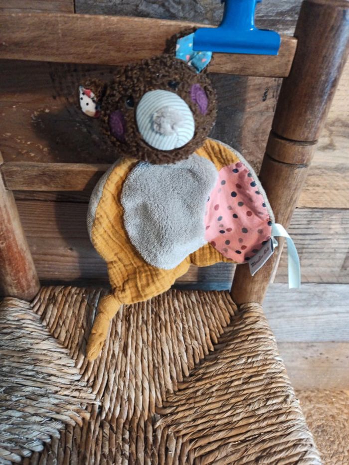 Doudou ours moulin roty les jolis trop beaux tbe - photo numéro 5