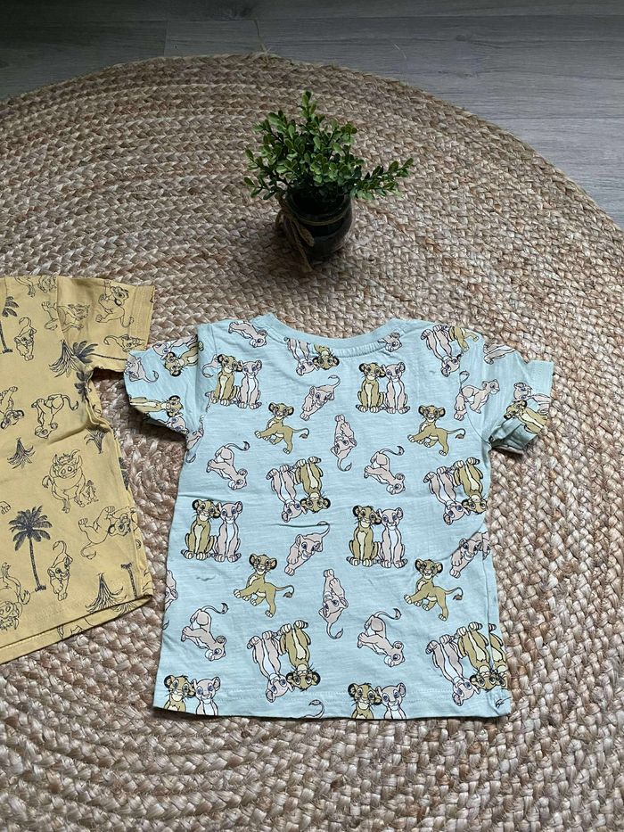 Lot de 3 t-shirts Mc roi lion simba 12/18 mois - photo numéro 6