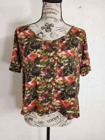 T-shirt imprimé Monoprix – Taille 1  – Bon état