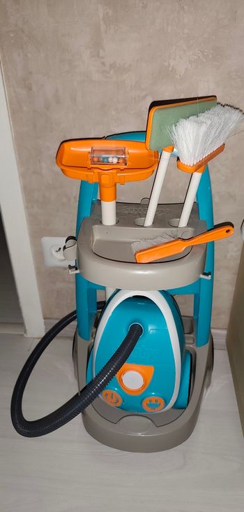 Chariot de ménage et ses accessoires Smoby