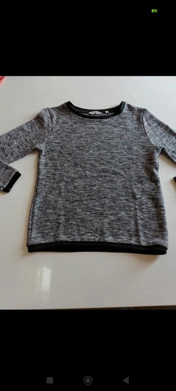 Pull fin paillettes femme Naf Naf rétro vintage taille S