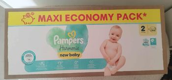 Couches Pampers harmonie new-baby