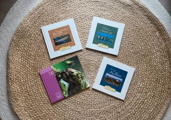 Lot de 4 livres de cuisine française