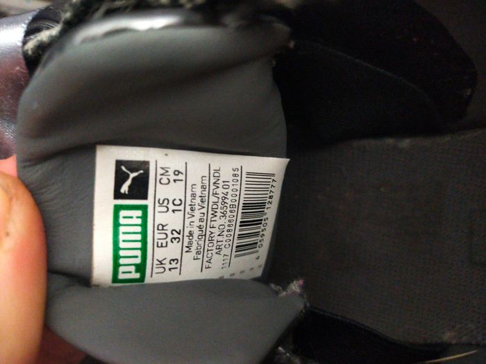 Baskets neuves grises lacets a ruban T 33 Puma - photo numéro 20