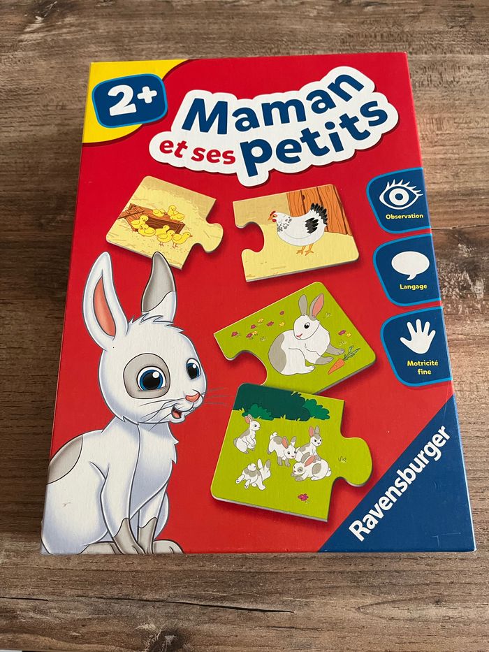 Jeu maman et ses petits