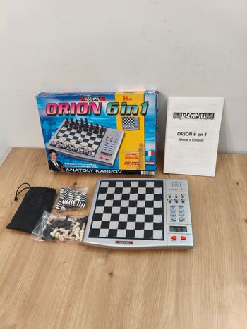 Jeu d’Échecs Électronique ORION 6 in 1