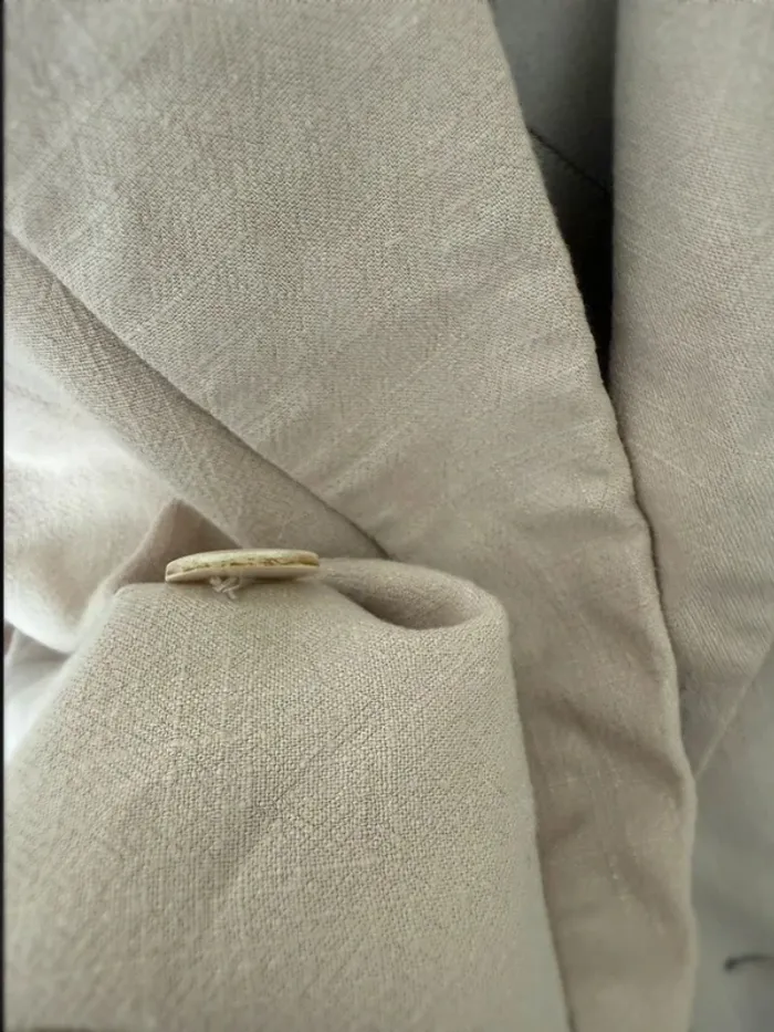 Blazer beige clair - Taille 44 - photo numéro 6