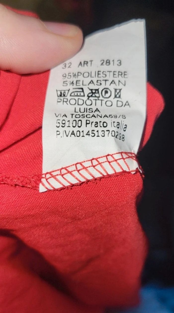 Élégante robe rouge avec ceinture – Parfaite pour toutes occasions - photo numéro 6