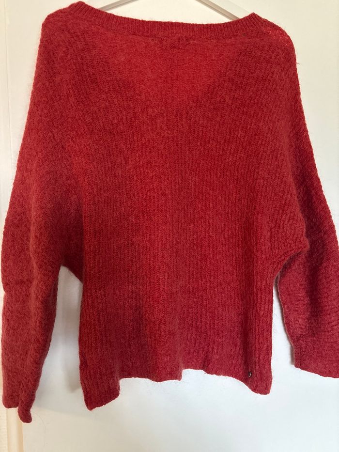 Pull mohair laine ocre maison Captain - photo numéro 4