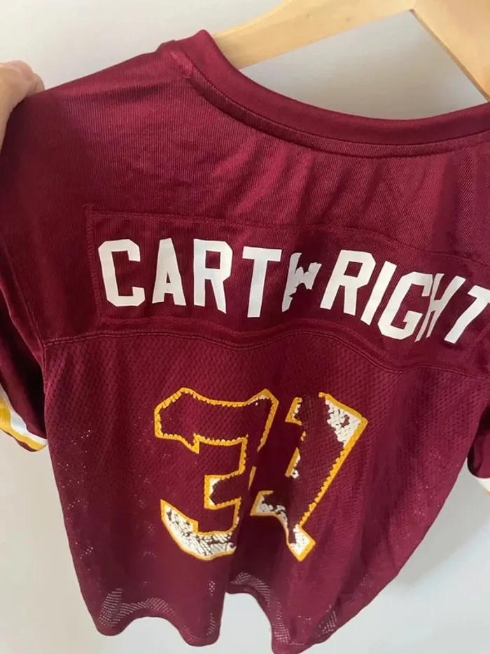 Reebok Maillot jersey NFL 🏈 Cartwright Washington Redskins Woman XL - photo numéro 12